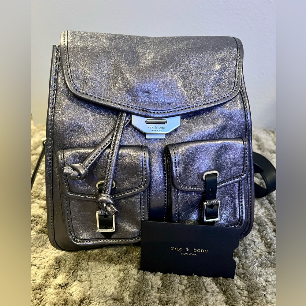 NWT Authentic Rag and Bone All Leather Backpack